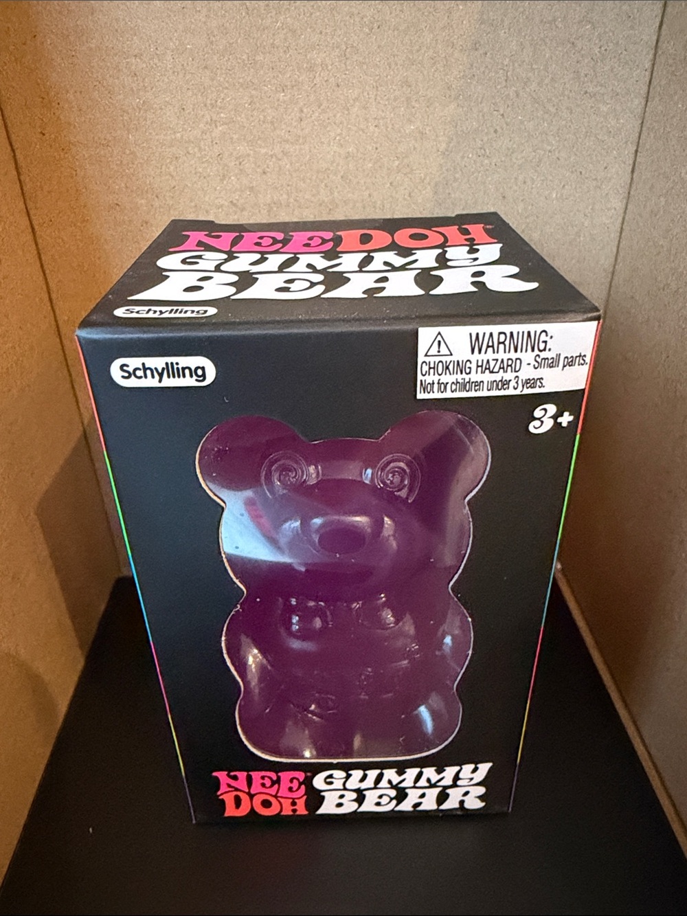 Purple Nee Doh Gummy Bear - SEALED